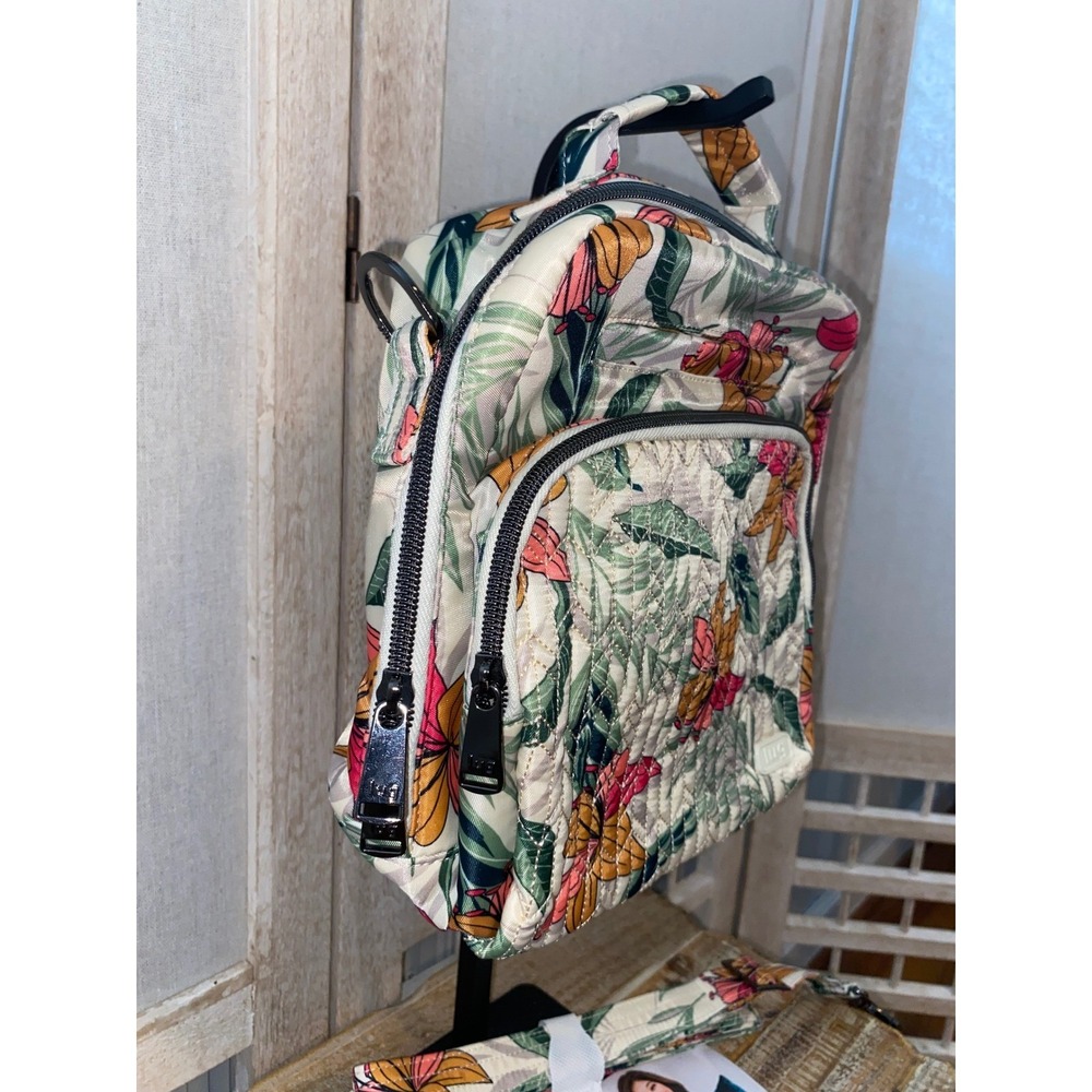 LUG Ranger Convertible Backpack in Lily Sand, Rodeo Wallet, Strap, NWT - Picture 8 of 11